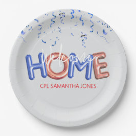 Welcome Home Patriotic Military Hero Party Papieren Bordje