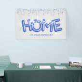 Welcome Home Patriotic Military Hero Party Poster Spandoek (Beurs)