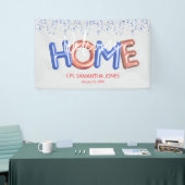 Welcome Home Patriotic Military Hero Party Poster Spandoek (Beurs)