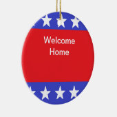 "Welcome Home Soldier" Ornament (Rechts)