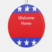 "Welcome Home Soldier" Ornament (Links)