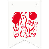 WELCOME HOME-teken Vlaggetjes (Eerste vlag)