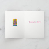 Welcome House Wenskaart Kaart (Binnen)