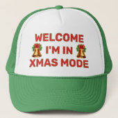 Welcome - I'm In Christmas Mode™ Trucker Hat Trucker Pet (Voorkant)