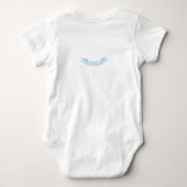 Welcome Little One Baby Bodysuit – Adorable Elepha (Achterkant)