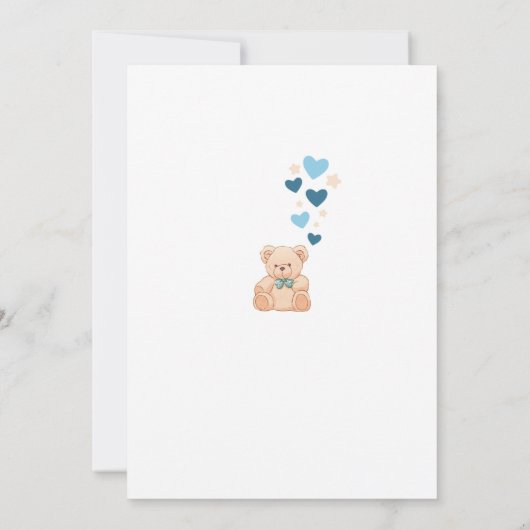 Welcome Little One Kaart (Achterkant)