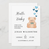 Welcome Little One Kaart (Voorkant / Achterkant)