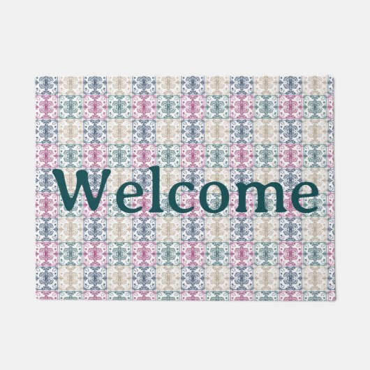 Welcome Mat with Tiles (Voorkant)