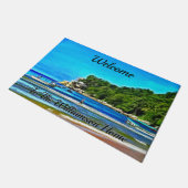 Welcome Mismaloya Fishing Boats 0346 Deurmat (Schuin)