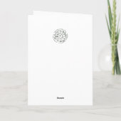 Welcome New Church Member Ivy Windows Kaart (Achterkant)