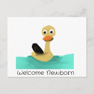 Welcome Newborn Briefkaart