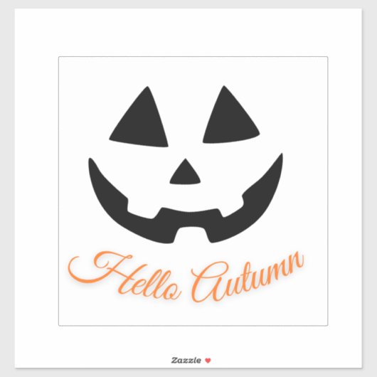 Welcome October Sticker (Vel)