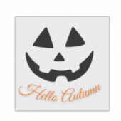 Welcome October Sticker (Voorkant)