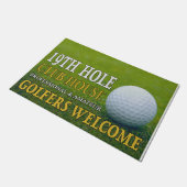 Welcome Professional & Amateur Golfers Deurmat (Schuin)