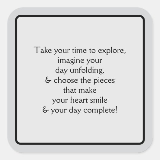 Welcome Pt 5 Vierkante Sticker (Voorkant)