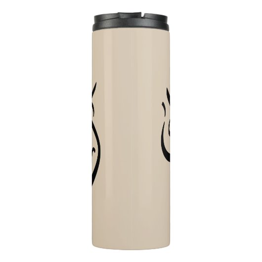 Welcome Ramadan Arabic Calligraphy art Thermosbeker (Achterkant)