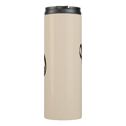 Welcome Ramadan Arabic Calligraphy Thuluth  Thermosbeker (Achterkant)