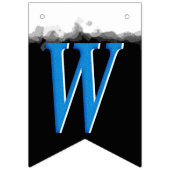 Welcome Santa Elf Christmas Themed Party Vlaggetjes (Tweede vlag)