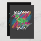 WELCOME SCHOOL, WELCOME BACK TO SCHOOL 2025 KAART (Voorkant / Achterkant)