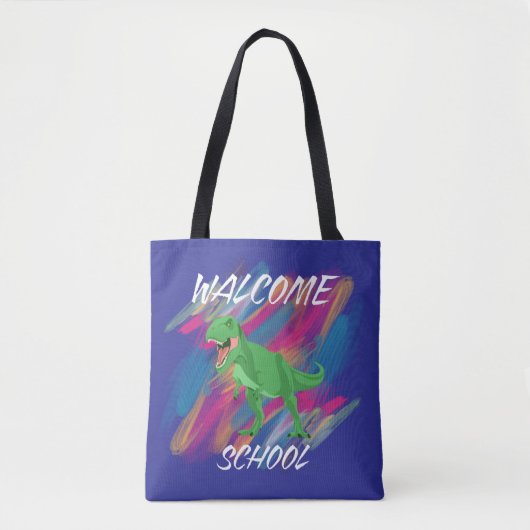 WELCOME SCHOOL, WELCOME BACK TO SCHOOL 2025 TOTE BAG (Voorkant)