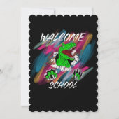 WELCOME SCHOOL WELCOME  BACK TO SCHOOL  KAART (Voorkant)