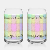 Welcome Soda Glass Blikvorm Glas (Achterkant)