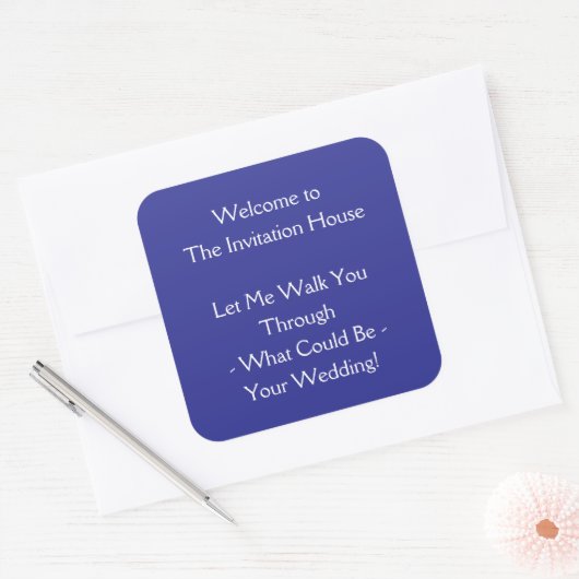 Welcome Sticker (Envelop)