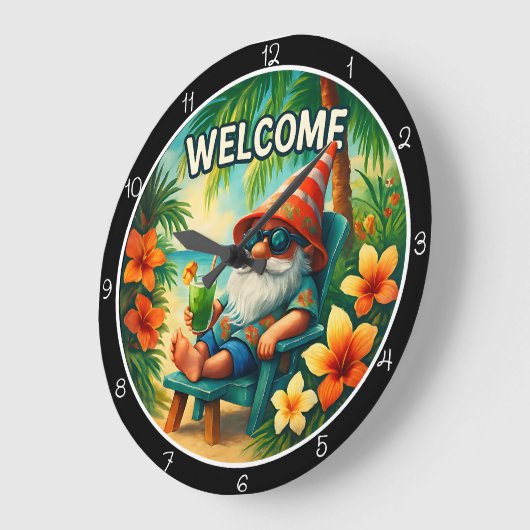 Welcome Summer Gnome  Grote Klok (Hoek)