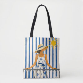 Welcome summer tote bag