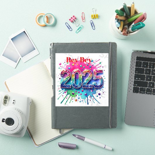 Welcome the New Year Sticker Design (iPad Cover)