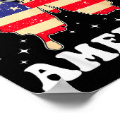 Welcome To America Patriotic Butterfly New America Poster (Hoek)