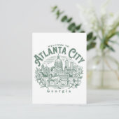 Welcome to Atlanta City Georgia Briefkaart (Staand voorkant)