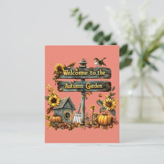 Welcome to Automn Briefkaart (Staand voorkant)