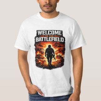 WELCOME TO BATTLEFIELD T-SHIRT