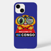 Welcome to Congo Case-Mate iPhone Case (Achterkant)
