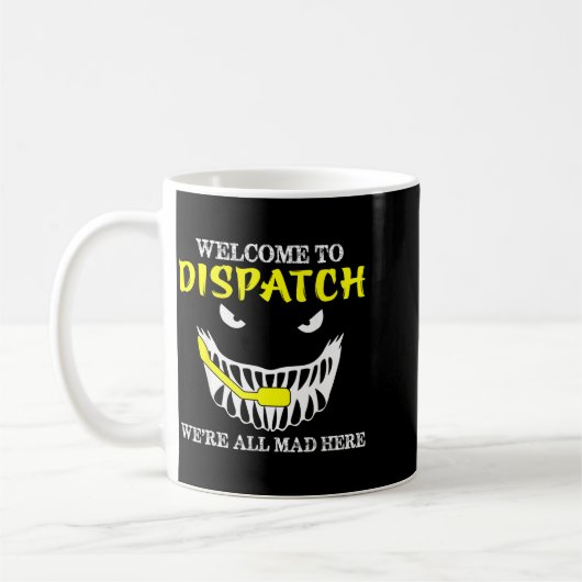 Welcome To Dispatch Funny 911 Dispatch Halloween S Koffiemok (Links)