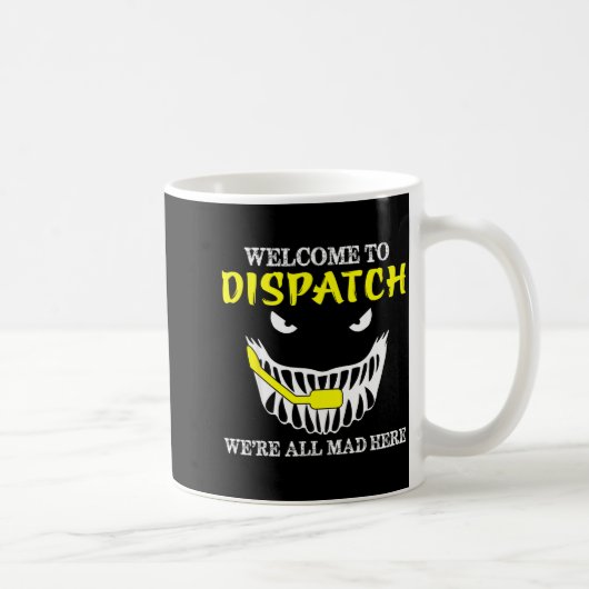 Welcome To Dispatch Funny 911 Dispatch Halloween S Koffiemok (Rechts)