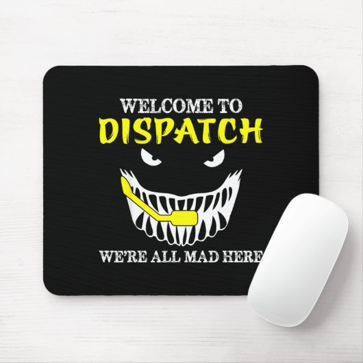 Welcome To Dispatch Funny 911 Dispatch Halloween S Muismat (Met muis)