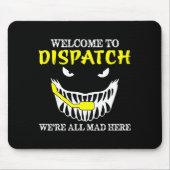 Welcome To Dispatch Funny 911 Dispatch Halloween S Muismat (Voorkant)