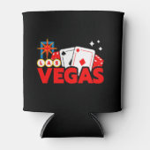 Welcome To Fabulous Las Vegas Las Vegas Sign Blikjeskoeler (Voorkant)