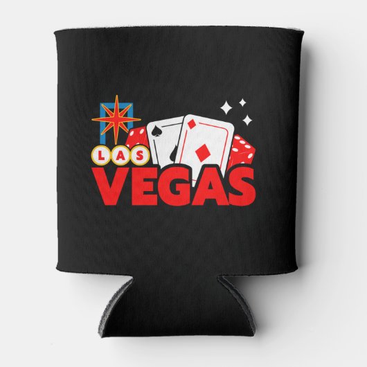 Welcome To Fabulous Las Vegas Las Vegas Sign Blikjeskoeler (Voorkant)