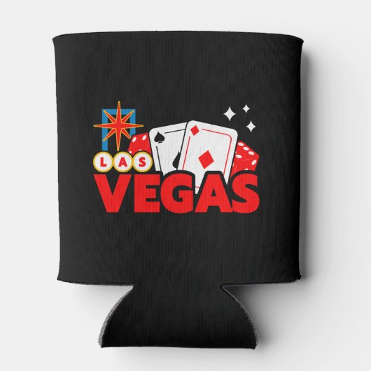 Welcome To Fabulous Las Vegas Las Vegas Sign Blikjeskoeler (Achterkant)