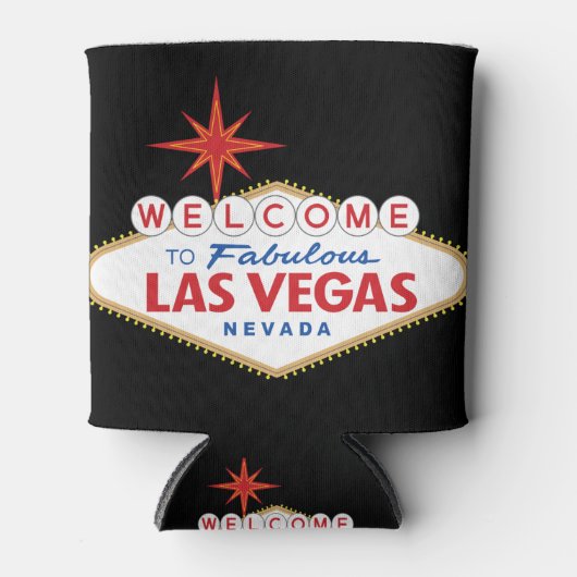 Welcome to Fabulous Las Vegas, Nevada Blikjeskoeler (Voorkant)