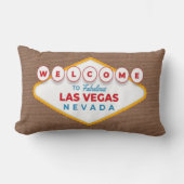 Welcome to Fabulous Las Vegas Nevada Trendy Memory Kussen (Voorkant)