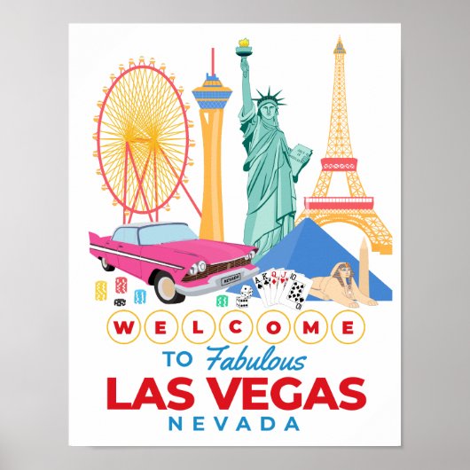 Welcome to Fabulous Las Vegas Poster (Voorkant)