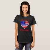 Welcome To Florida Now Go Home Town Funny FL Sarca T-shirt (Voorkant volledig)