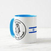 Welcome to Israel Mug Mok (Voorkant links)