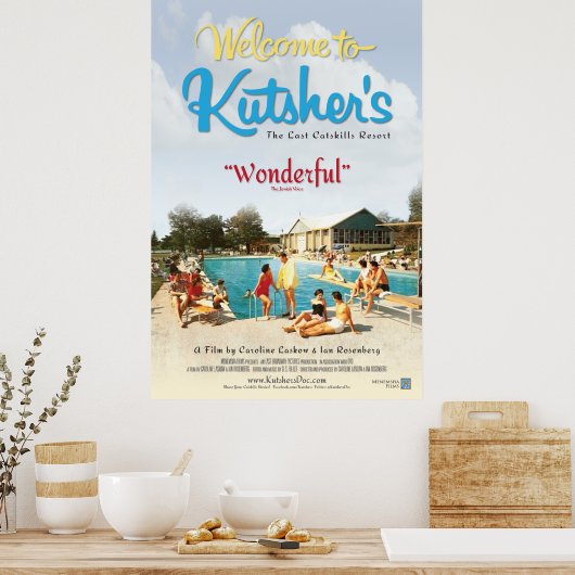 Welcome to Kutshers Film Poster (Keuken)