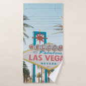 WELCOME TO LAS VEGAS BADHANDDOEK (Badhanddoek)