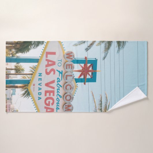 WELCOME TO LAS VEGAS BADHANDDOEK (Badhanddoek)